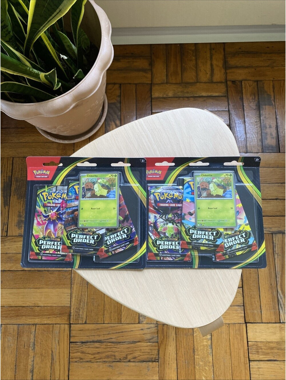 LOT OF 2 Pokémon TCG Mega Evolution Perfect Order NWT